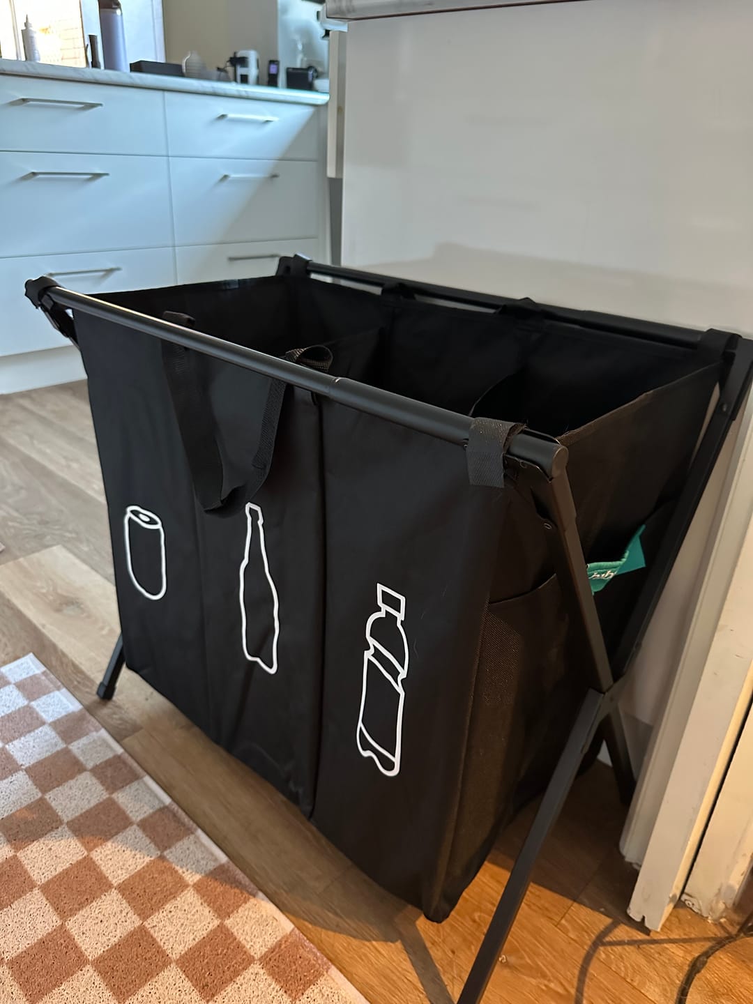 Customer photo review of Mobile Recycle Station - V3.0 (Folding Frame)