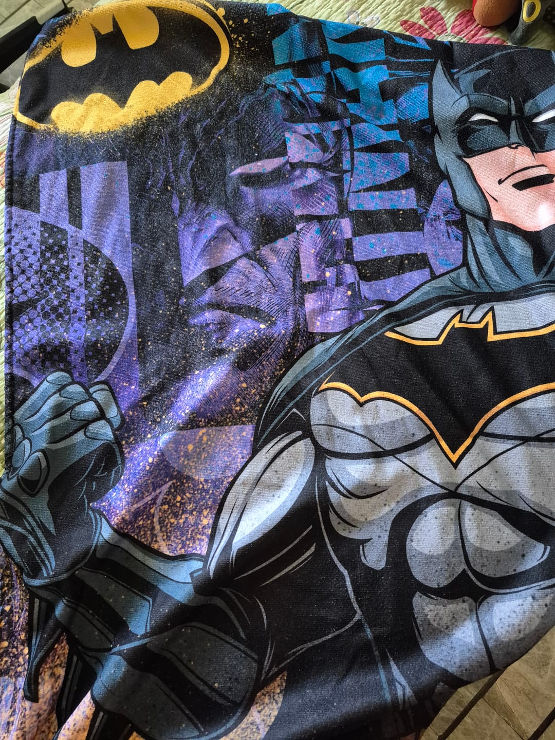Customer photo review of Toalla Batman Oficial