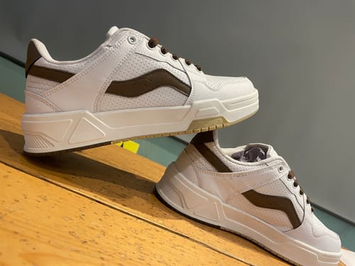 Customer photo review of SPENCER Peanut Brown Men's casual sneaker