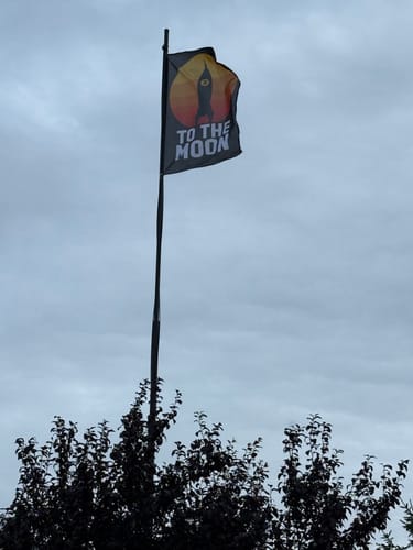 Customer photo review of Fahne inkl. Druck