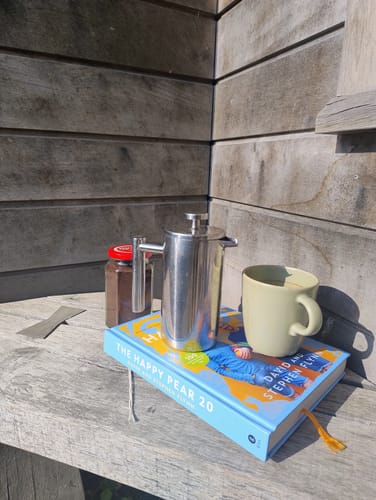 Customer photo review of Swiss Water Decaf Bold Bundle - 6 Strong Decaf Coffees - Strength 5