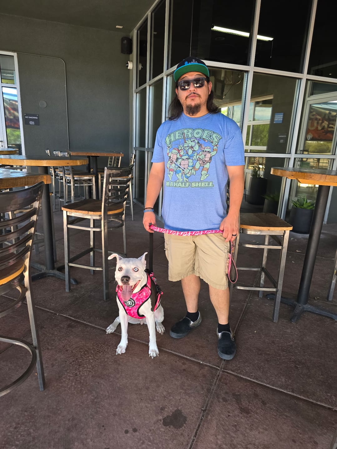 Customer photo review of Comfort Premium Harness | Non Restrictive - Bubblegum