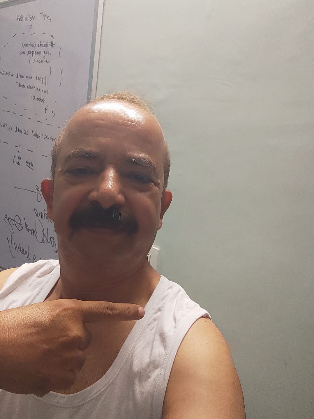 Customer photo review of Kings RNBS - 100% Cotton White Vest For Mens Combo (Pack of 2) | Uathayam