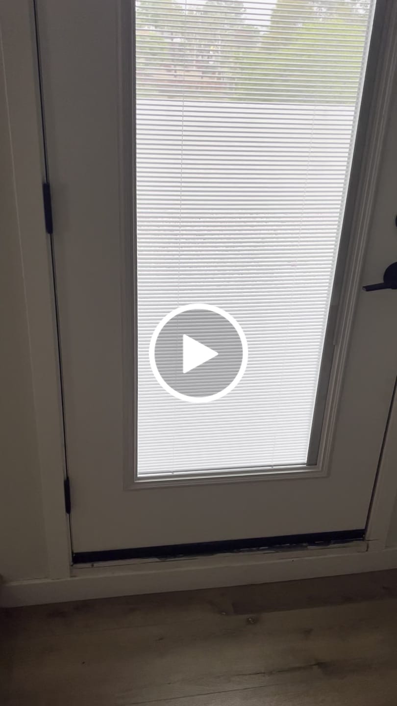 Customer video review of Blink Enclosed Blinds - 24" x 66" Frame Kit