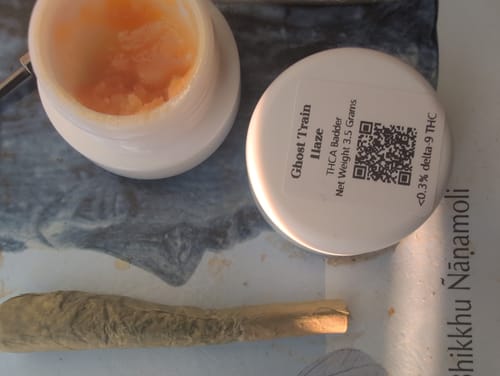 Customer photo review of Sunset Sherbet THCA Badder
