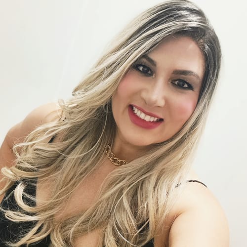 Customer photo review of Lace Front HD Valentina Loira Esfumada 65cm - Repartição Livre 13x4