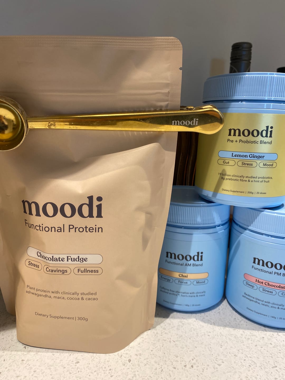 Customer photo review of Indulgence Protein Bundle