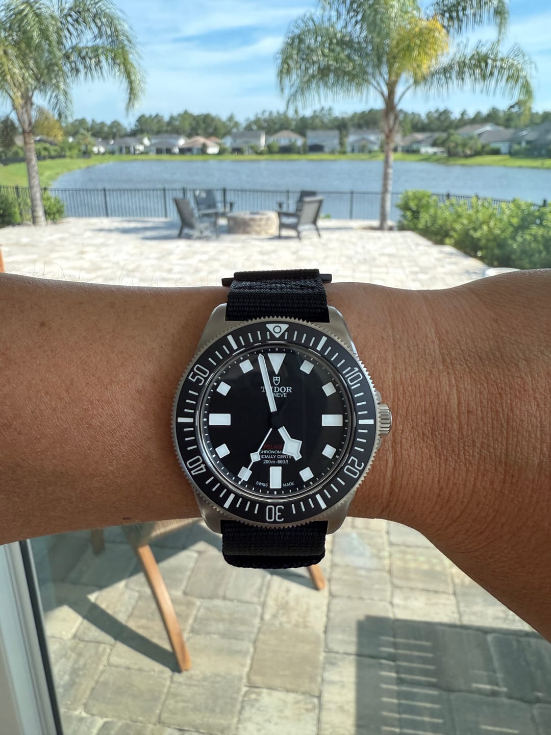 Customer photo review of PVD Glomar Explorer - Hook & Loop Strap - Black