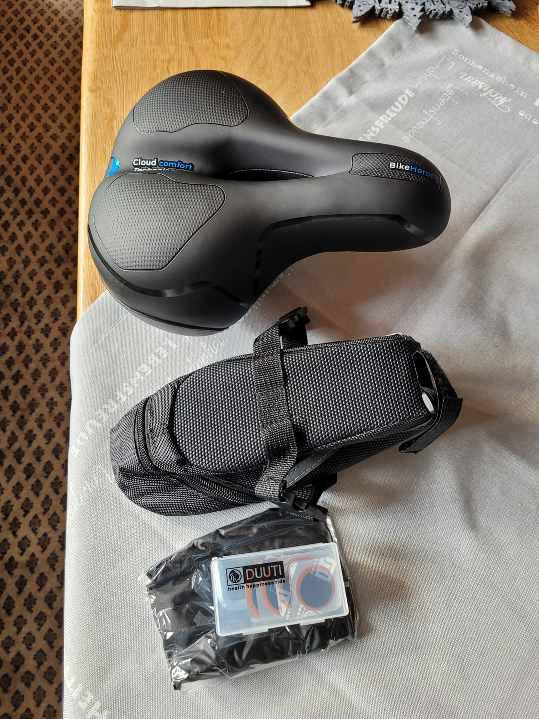 Customer photo review of StorageMax Satteltasche