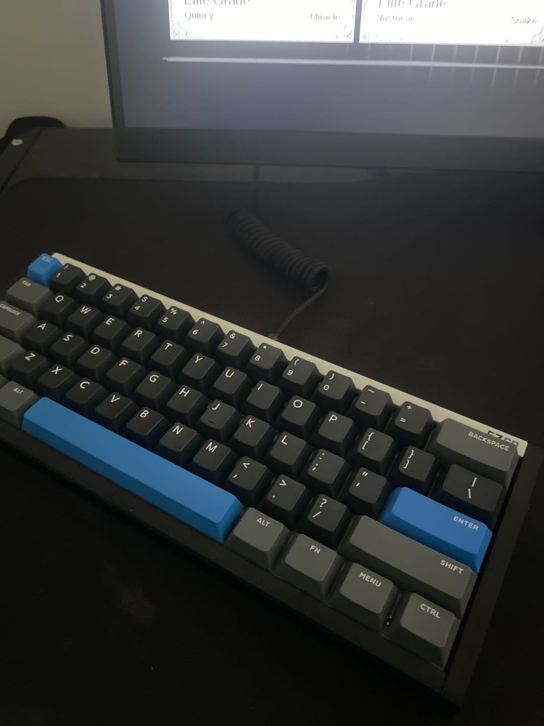 Customer photo review of IQUNIX EZ60/EZ63 Magnetic Switch Gaming HE Keyboard