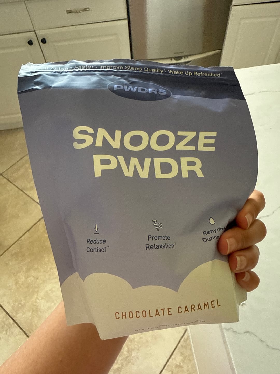 Customer photo review of SNOOZE PWDR