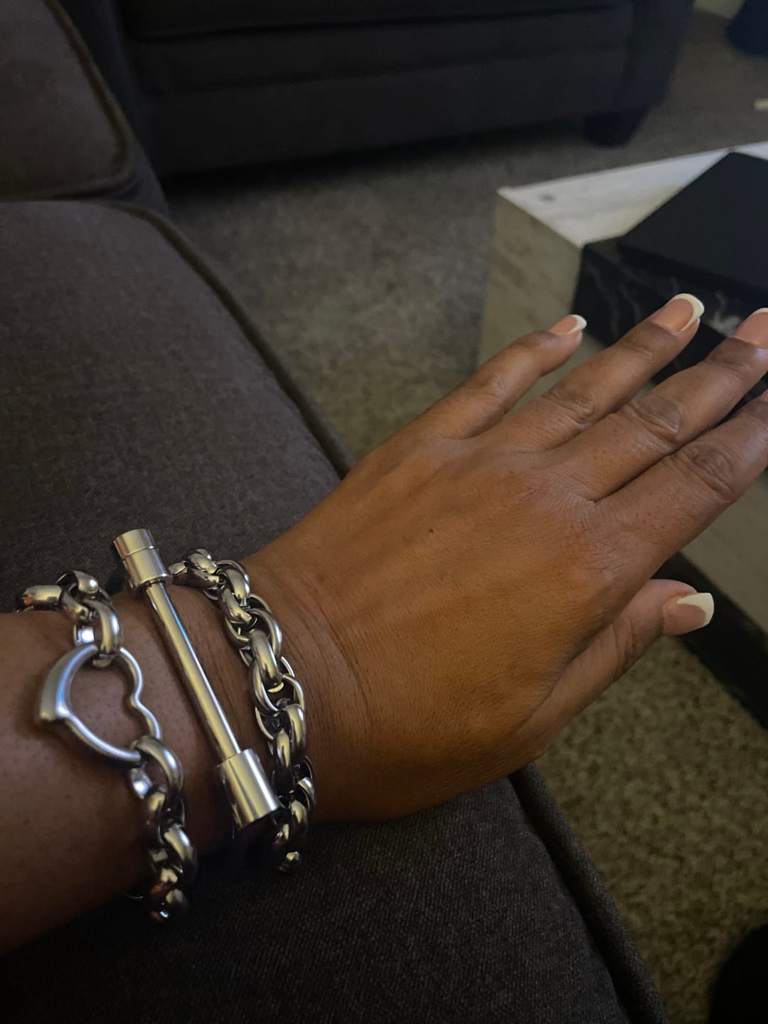 Customer photo review of Audra Bracelet Stack