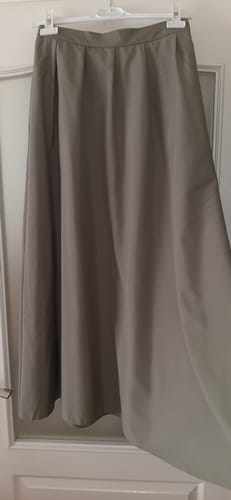 Customer photo review of Pileli Haki Trenç Etek