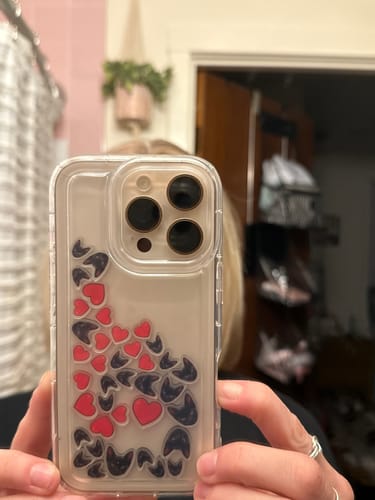 Customer photo review of Shaker Case™ with Custom Charms