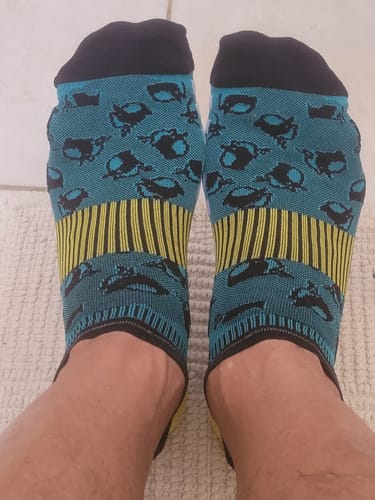 Customer photo review of Couch Jumper - גרבי ריצה קצרות (No-Show)
