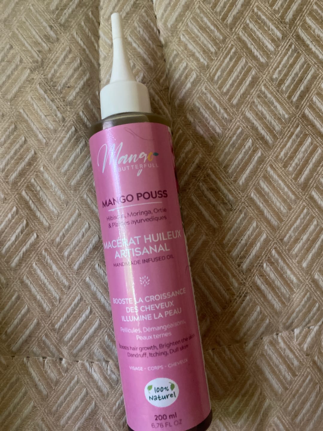 Customer photo review of Macerat huileux Mango  POUSS