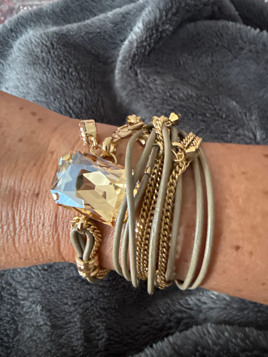 Customer photo review of Stardust Bracelet