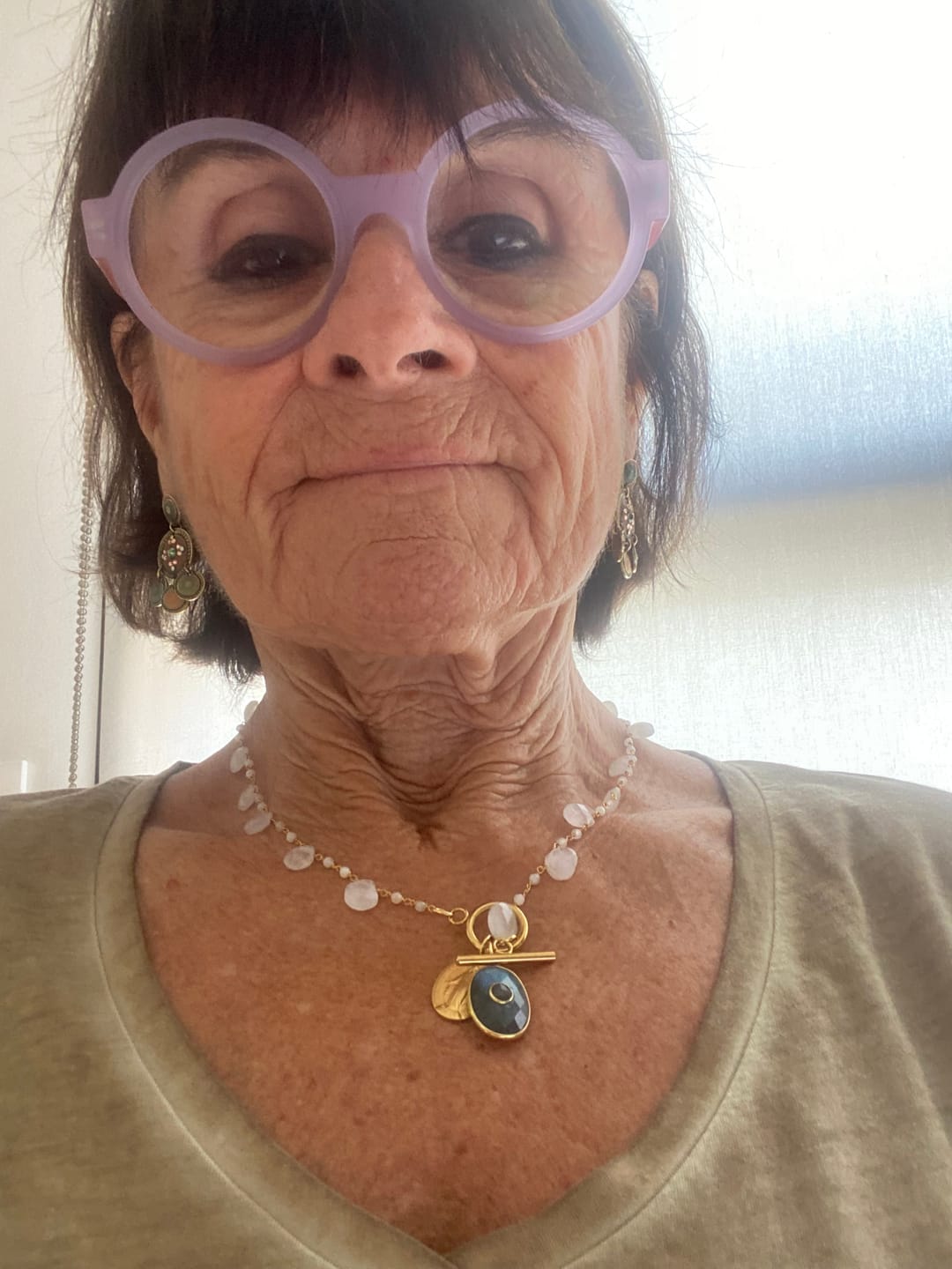 Customer photo review of Collier Jardin d'Hiver