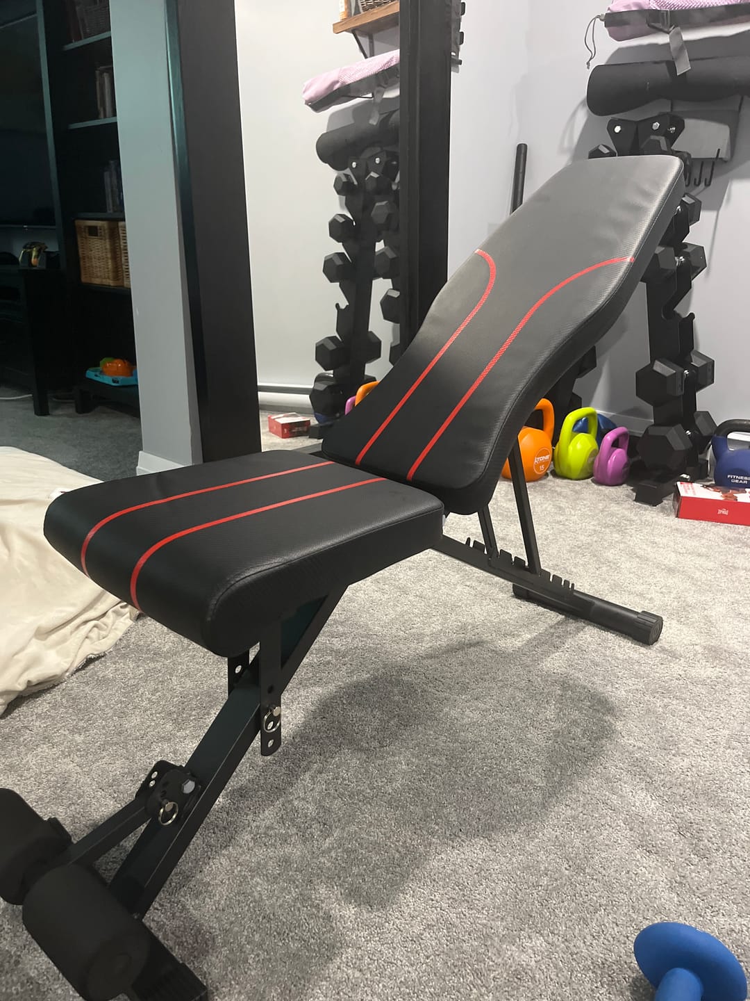 Customer photo review of Banc d'entrainement Compacte Pliable LF-03