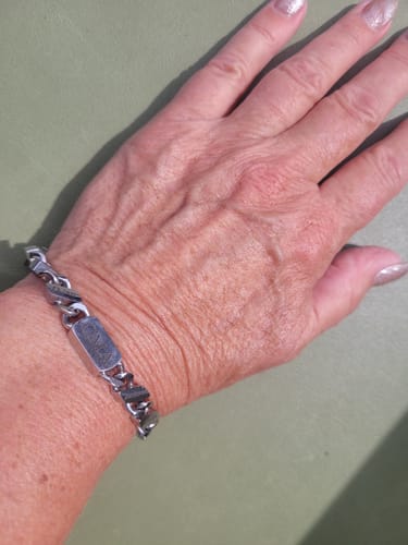 Customer photo review of Familieschakel Armband Voor Oma