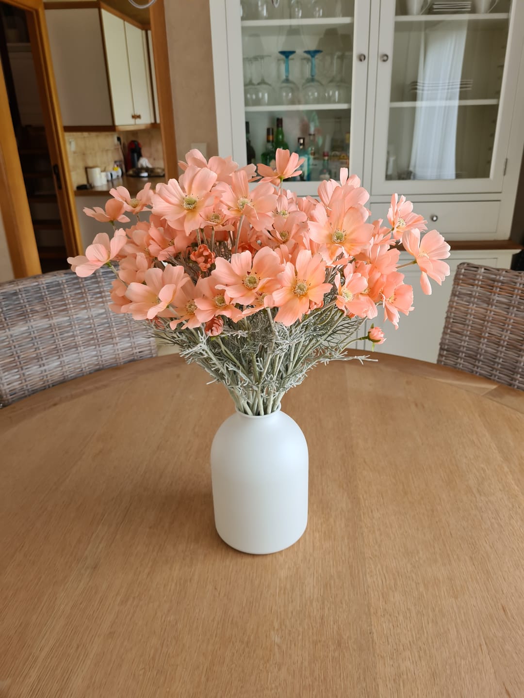 Customer photo review of Zijden Madeliefjes (10 stengels) - Peach
