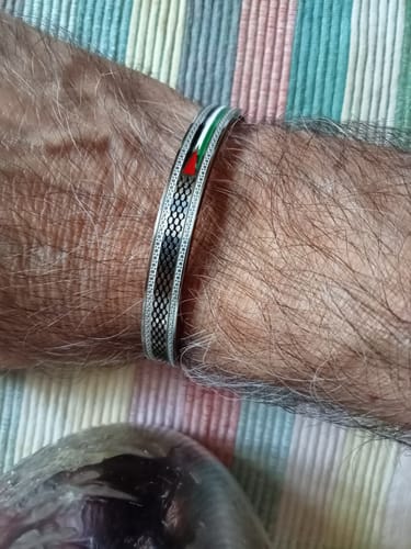 Customer photo review of Palestine Heritage Cuff
