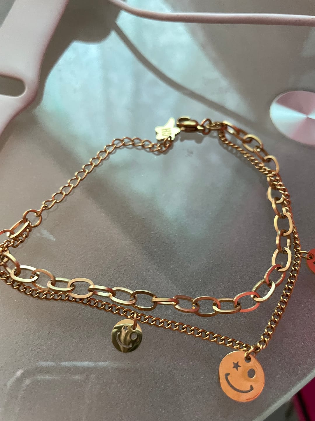 Customer photo review of Pulsera Smiley