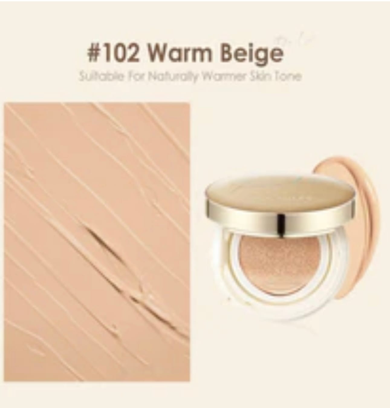 Customer photo review of Matte Air Cushion Foundation