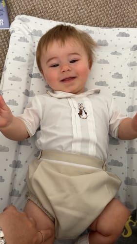 undefined review of Boys Peter Rabbit Shirt and Bloomers - Beige image 1 out of 1