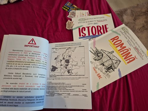 Recenzie cu fotografie de la un client despre Pachet Bacalaureat (Română + Istorie + Geografie) Bacademia