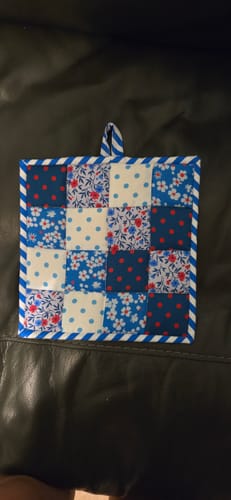 Customer photo review of Mrs Quilty Subscription Box