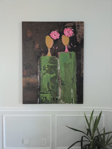 Customer photo review of People Canvas Art #PE108