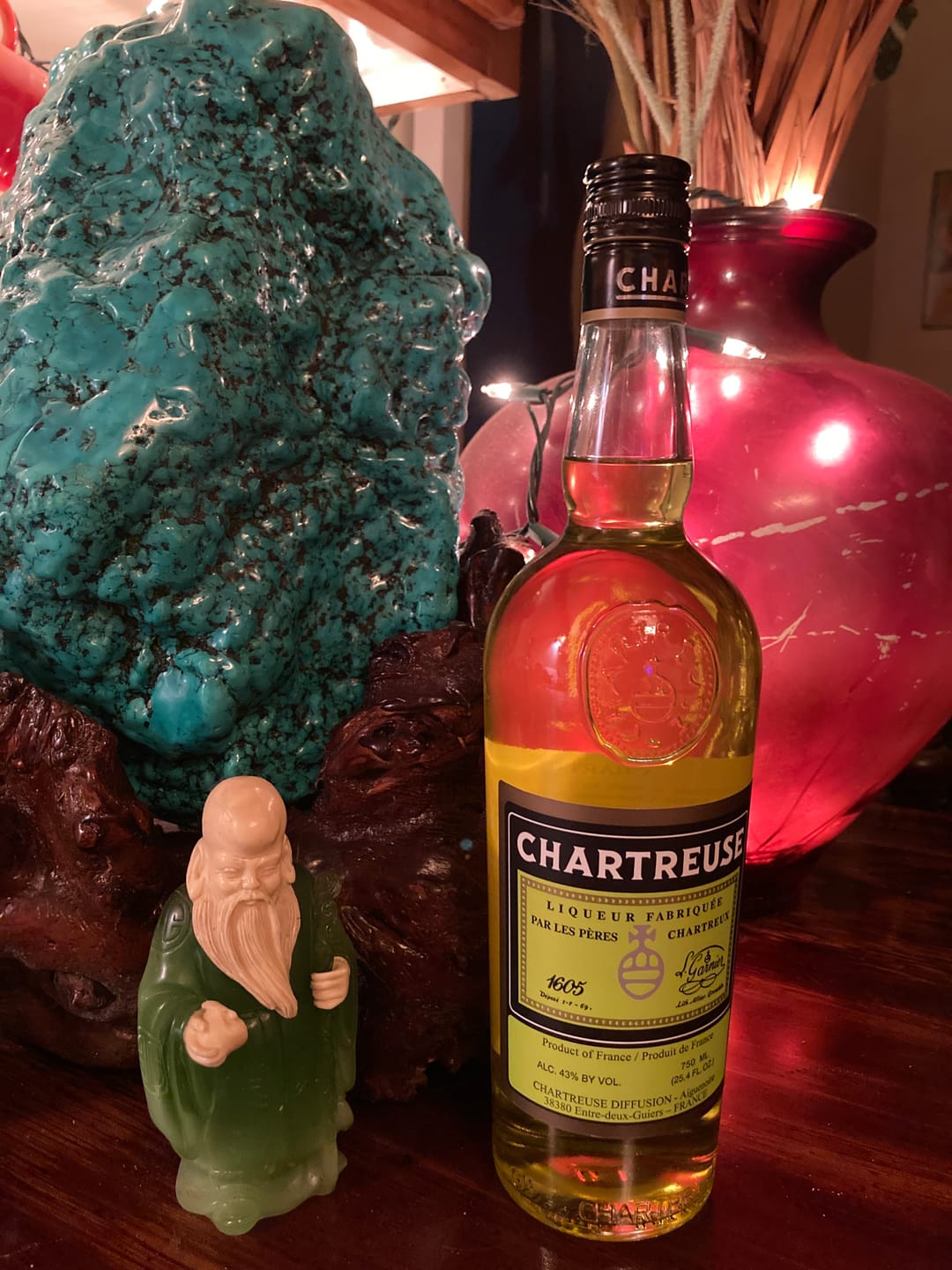 Customer photo review of Chartreuse Yellow 750 ml