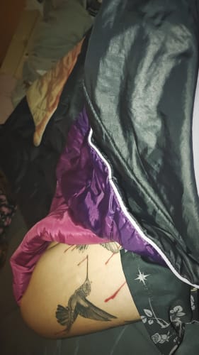 Customer photo review of Crystal Head Aurora Vodka Gift Set W/ 2 Skull Cocktail Glasses