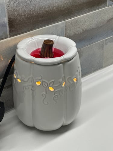 Customer photo review of Large Illumination Wax Warmers for large spaces