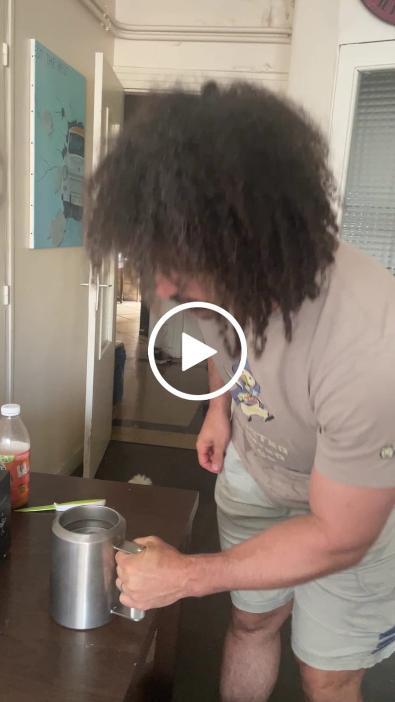 Customer video review of The 22lb Heavy* Mug | The World's Heaviest Mug