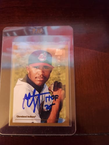 Customer photo review of CC Sabathia Autograph Signing