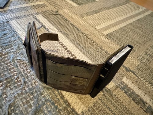 Customer photo review of Tactical Wallet Münzfach - Multicam Hell