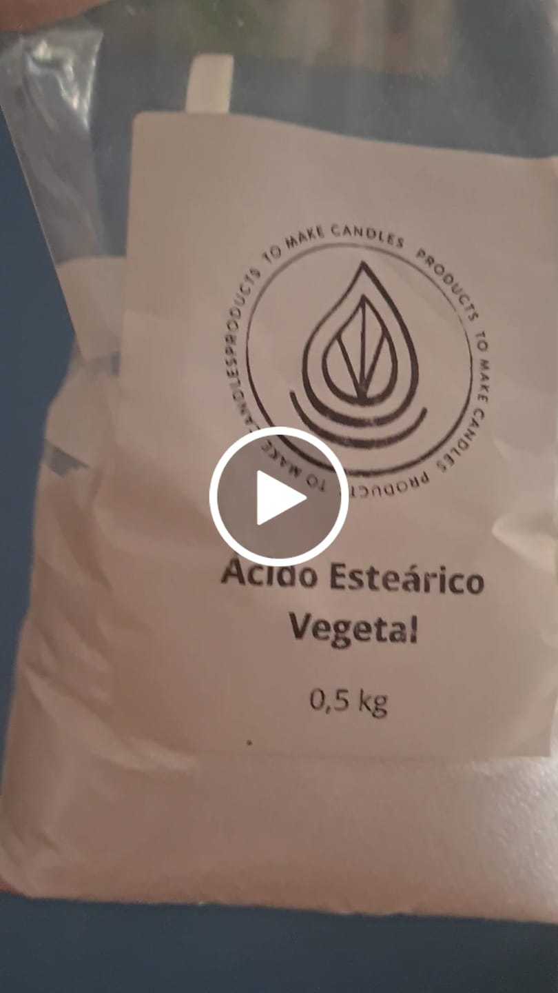 Customer video review of Ácido Esteárico Vegetal
