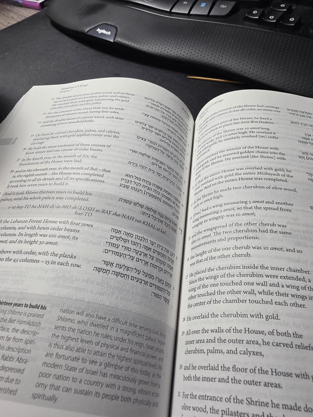 Customer photo review of Facebook SALE SPECIAL - The Israel Bible Hardcover
