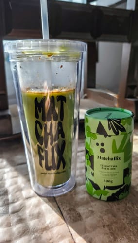 Customer photo review of Té Matcha Premium 100% - (para 1 -3 meses)