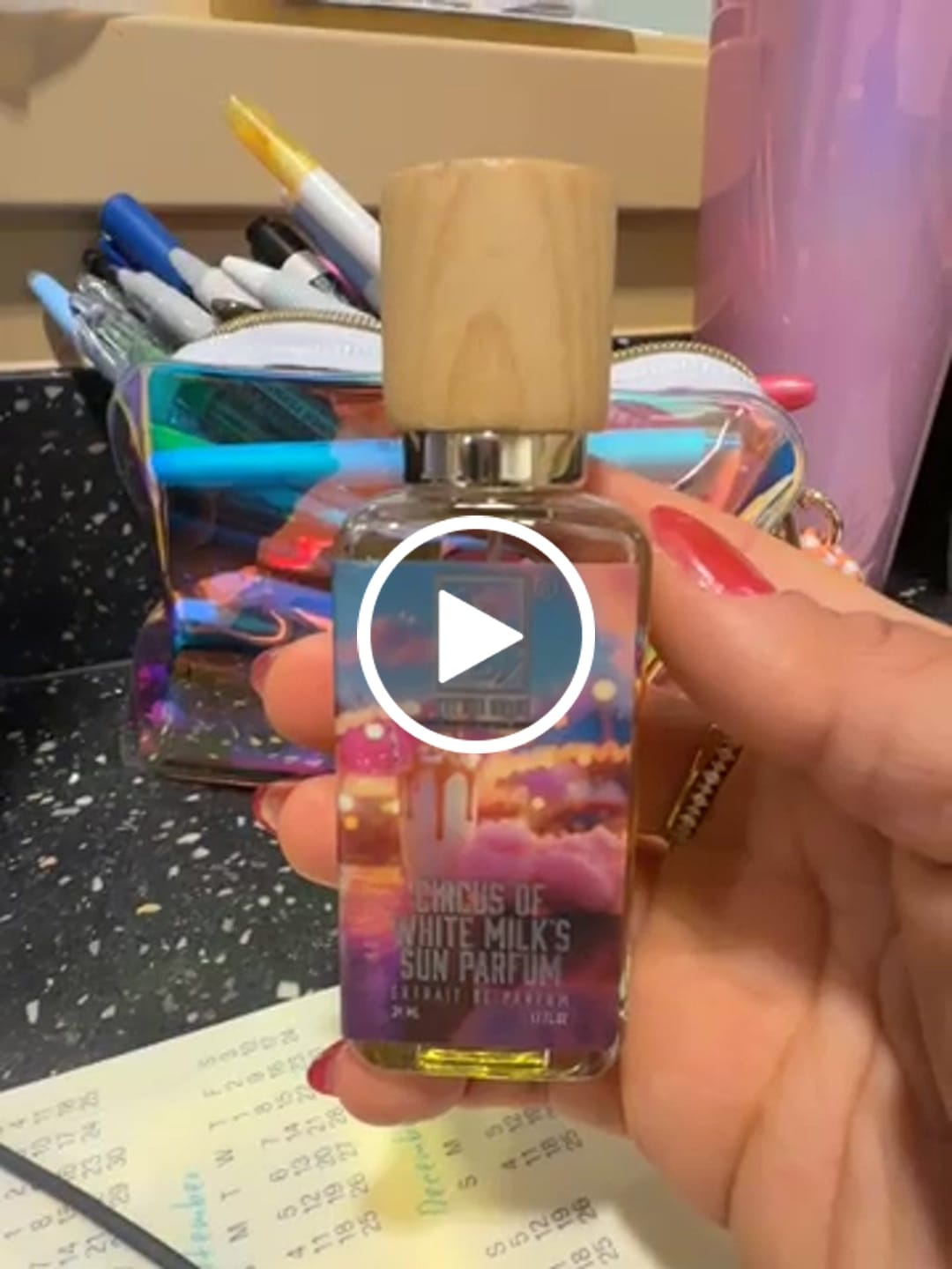Customer video review of Circus Of White Milk's Sun Parfum
