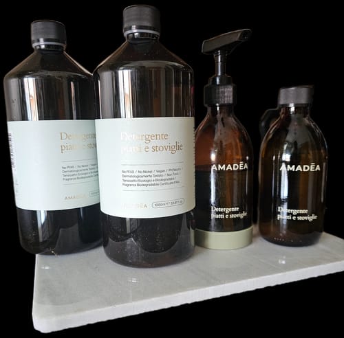 Customer photo review of Kit Detergente piatti e stoviglie 300ml + 1 Litro