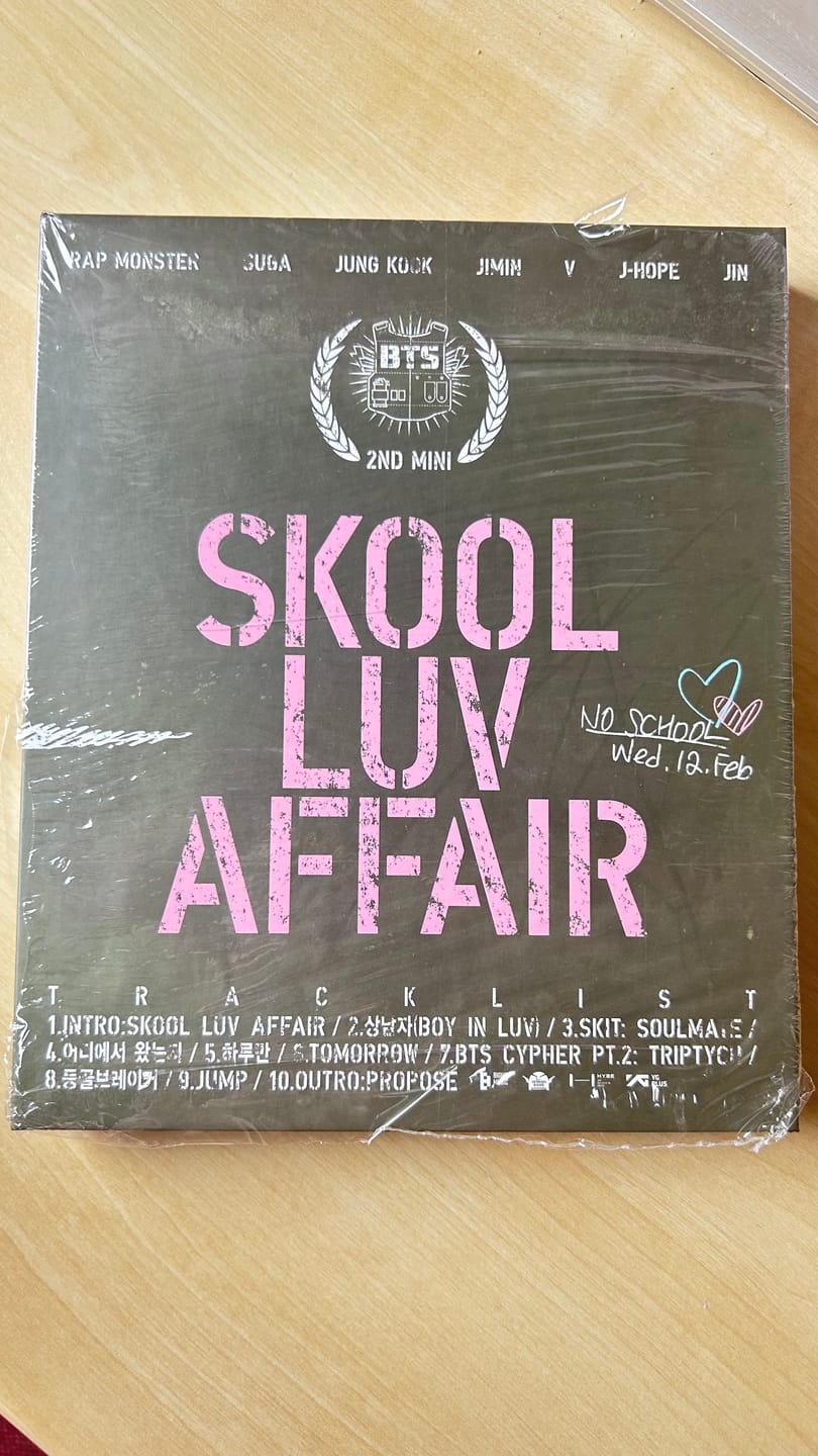 Customer photo review of BTS - 2ND MINI ALBUM SKOOL LUV AFFAIR