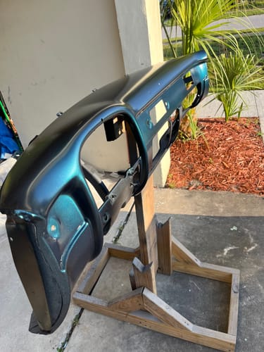 Customer photo review of Viridian Blue Dry Pearl Pigment