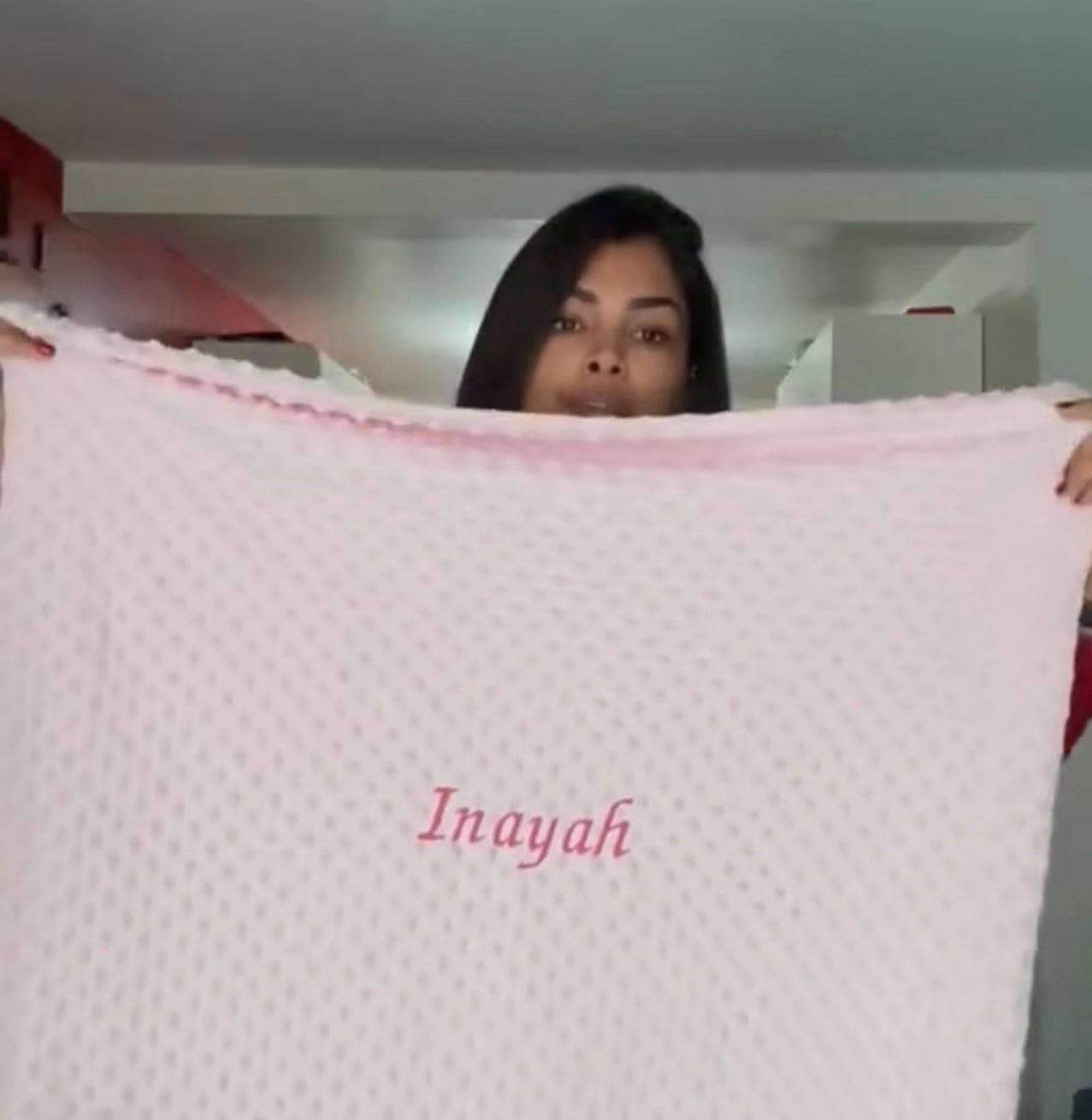 Customer photo review of Couverture cocooning à bulles