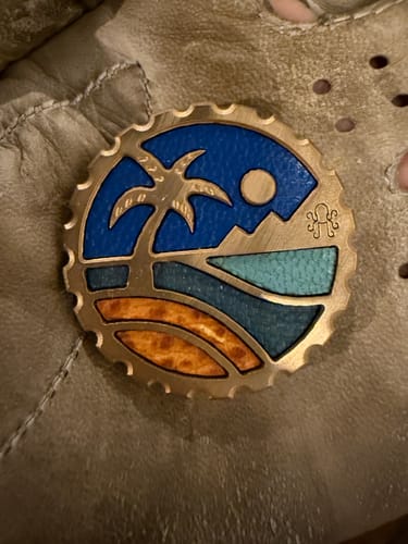 Customer photo review of 🌊 BEACHFRONT ESCAPE Golf Ball Marker