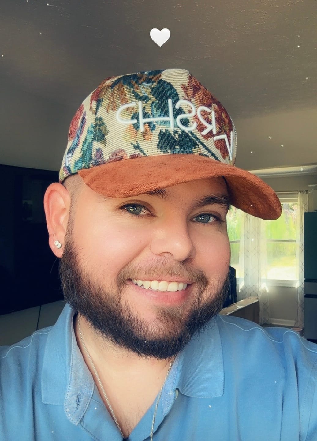 Customer photo review of Floral WRSHP Hat