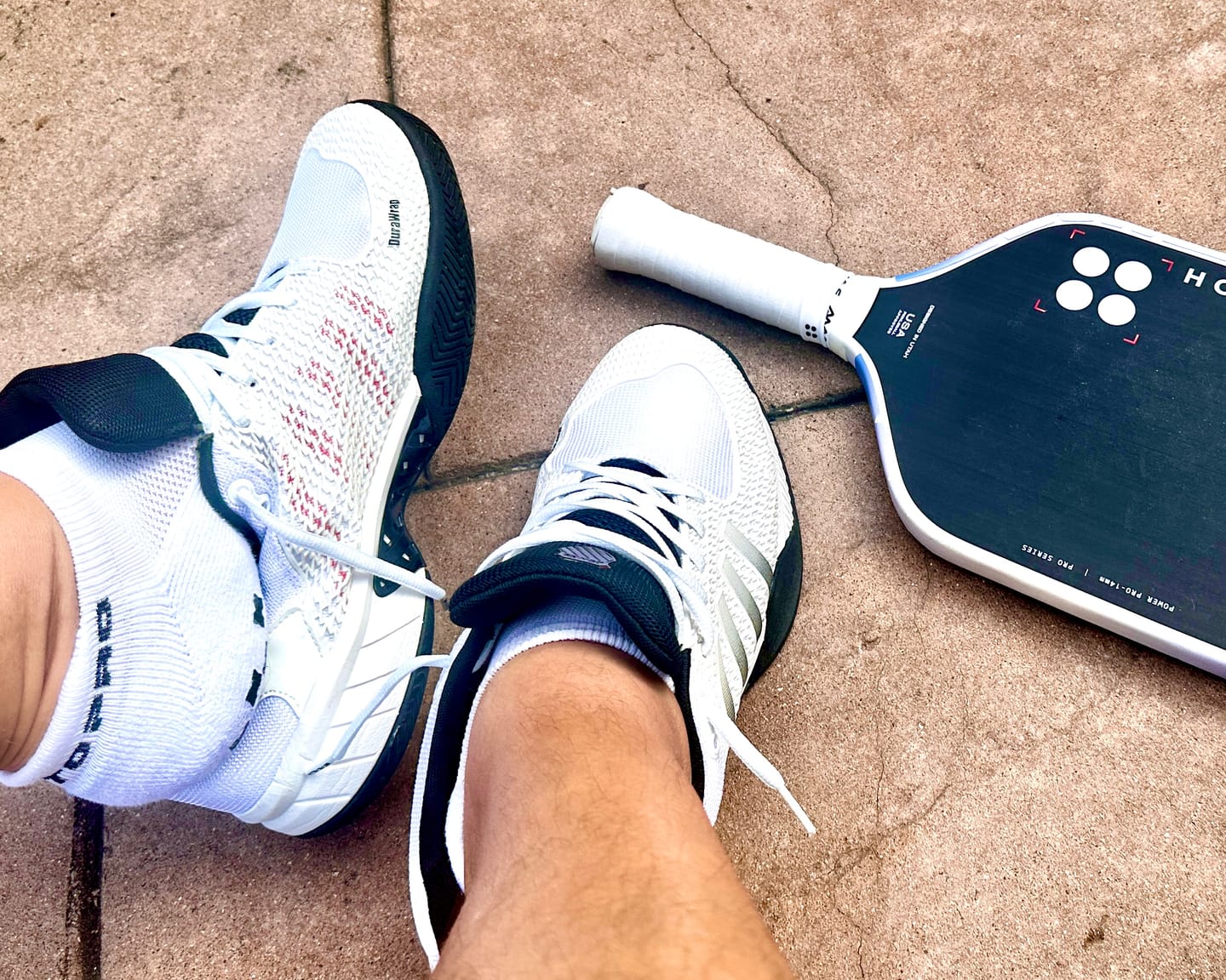 Customer photo review of NEW! 3-Pack RTP ULTRAGRIP V2 Dual sided Non-slip Technology Ankle Socks
