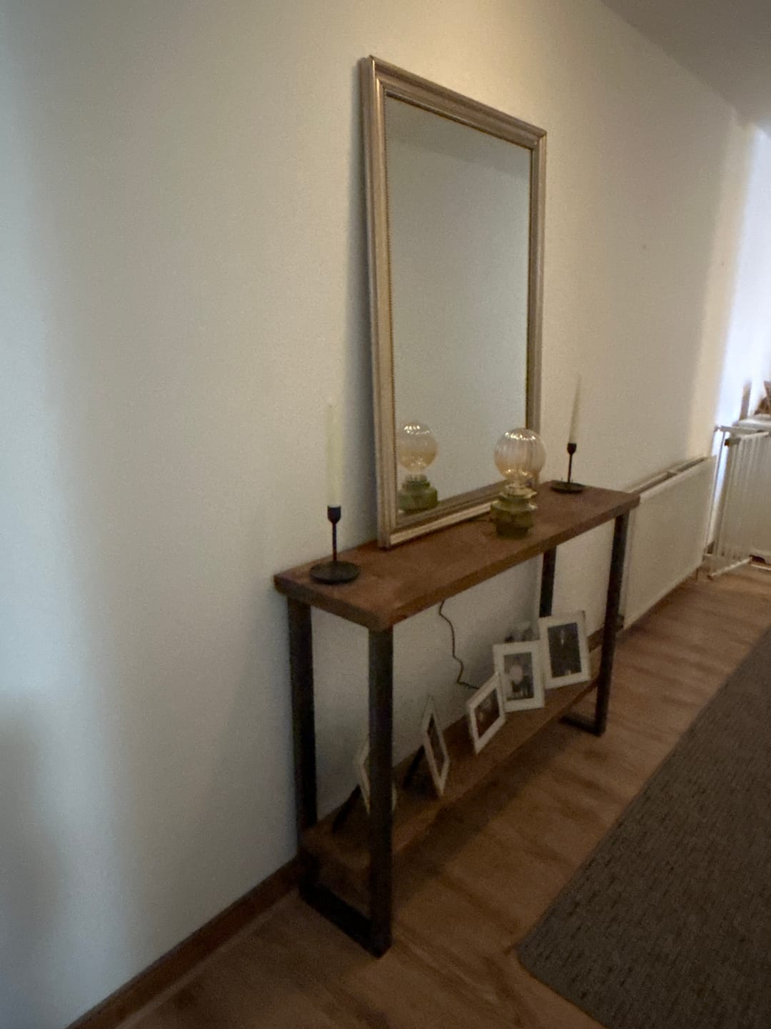 Customer photo review of Console Table with Shelf | 30cm Depth